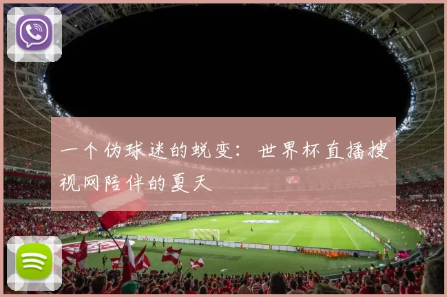 一个伪球迷的蜕变：世界杯直播搜视网陪伴的夏天