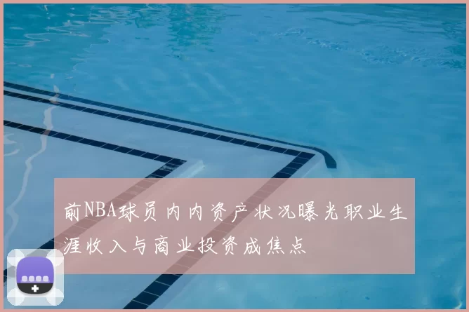 前NBA球员内内资产状况曝光职业生涯收入与商业投资成焦点